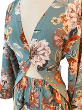 Blue floral set